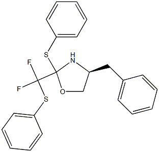 (4S)-4-Benzyl-2-(difluoro(phenylthio)Methyl)-2-(phenylthio)oxazolidine