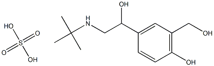 salbutaMol sulphate iMpurity B Structure