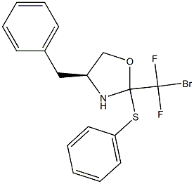 (4S)-4-Benzyl-2-(broModifluoroMethyl)-2-(phenylthio)oxazolidine