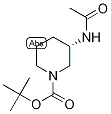 (3S)-3-(Acetylamino)piperidine, N1-BOC protected, (3S)-3-Acetamido-1-(tert-butoxycarbonyl)piperidine, tert-Butyl (3S)-3-(acetylamino)piperidine-1-carboxylate Structure