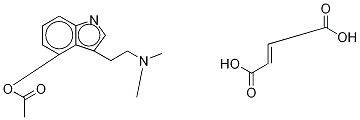 O-Acetyl Psilocin-d4 FuMarate Structure