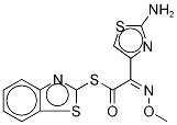 S-2-Benzothiazolyl-2-aMino-α-(MethoxyiMino)-4-thiazolethiolacetate-d3