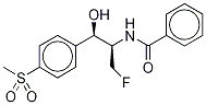 N-Benzoyl Florfenicol Amine Struktur