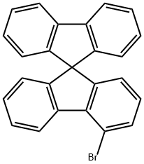 4-溴-9,9-螺二芴, 1161009-88-6, 结构式