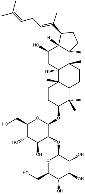 人参皂苷 RG5, 186763-78-0, 结构式