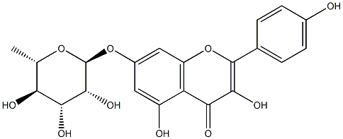 KaeMpferol 7-O-rhaMnoside Structure