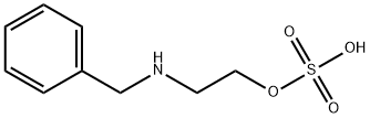 2-(BenzylaMino)ethyl hydrogen sulfate Structure