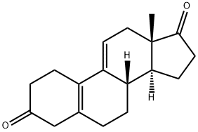 Estra-5(10),9(11)-diene-3,17-dione Structure