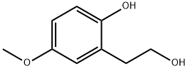 2-Hydroxy-5-Methoxybenzeneethanol Structure