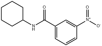 N-cyclohexyl-3-nitrobenzamide Structure