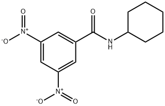 N-Cyclohexyl-3,5-dinitrobenzaMide, 97% Structure