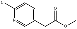 2-氯-5-吡啶乙酸甲酯, 717106-69-9, 结构式