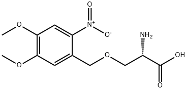 (S)-2-aMino-3-(4,5-diMethoxy-2-nitrobenzyloxy)propanoic acid|O-(4,5-二甲氧基-2-硝基苄基)-L-丝氨酸