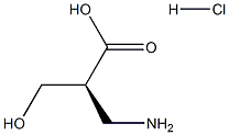 (S)-3-aMino-2-(hydroxyMethyl)propanoic acid-HCl Structure