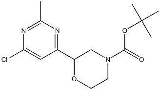 26氯2甲基嘧啶4基吗啉4甲酸叔丁酯