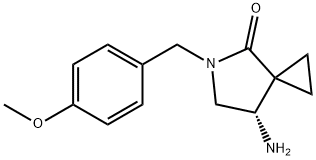 (S)-7-aMino-5-(4-Methoxybenzyl)-5-azaspiro[2.4]heptan-4-one|(S)-7-氨基-5-(4-甲氧苄基)-5-氮杂螺[2.4]庚-4-酮