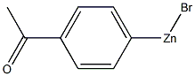Zinc, (4-acetylphenyl)bromo- Structure