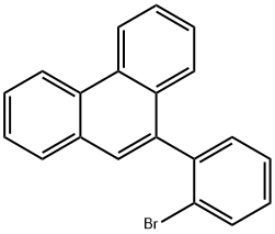 9-(2-Bromphenyl)-phenanthren Structure