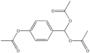 Methanediol,1-[4-(acetyloxy)phenyl]-, 1,1-diacetate Structure