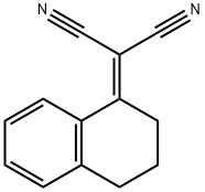 2-(3,4-Dihydronaphthalen-1(2H)-ylidene)malononitrile Structure