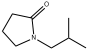 2-Pyrrolidinone, 1-(2-methylpropyl)- Structure
