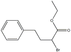 Benzenebutanoic acid, a-bromo-, ethyl ester Structure