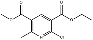 Chloro Methyl Pyridine Dicarboxylic Acid Ethyl Ester Methyl