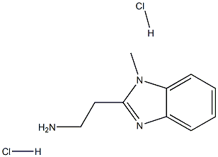 [2-(1-methyl-1H-benzimidazol-2-yl)ethyl]amine dihydrochloride Structure