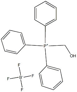 (Hydroxymethyl)triphenylphosphonium tetrafluoroborate Structure