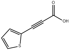 3-(thiophen-2-yl)prop-2-ynoic acid, 4843-44-1, 结构式