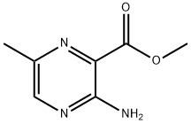 3-Amino-6-methyl-pyrazine-2-carboxylic acid methyl ester Structure