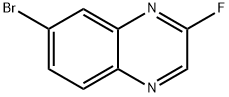 7-Bromo-2-fluoroquinoxaline Structure