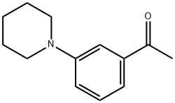 1-(3-(Piperidin-1-yl)phenyl)ethanone Structure