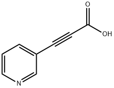 3-(吡啶-3-基)丙炔酸, 59608-01-4, 结构式