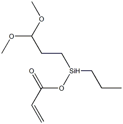 丙烯酰氧基丙基二甲氧基硅烷 结构式