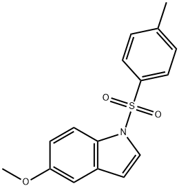 5-methoxy-1-[(4-methylphenyl)sulfonyl]-1H-Indole Struktur