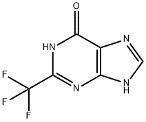 2-(Trifluoromethyl)-3H-purin-6(7H)-one Structure
