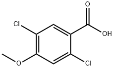 2,5-Dichloro-4-methoxybenzoic acid Structure