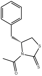 1-[(4R)-4-(phenylmethyl)-2-thioxo-3-thiazolidinyl]-Ethanone Structure