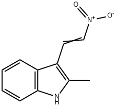 (E)-2-methyl-3-(2-nitrovinyl)-1H-indole Structure