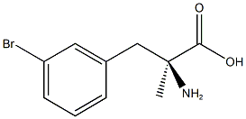 (S)-alpha-Methyl-3-bromophenylalanine (>98%, >98%ee) Structure
