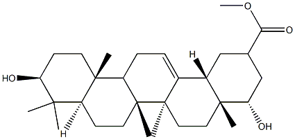(4S,4aR,6aS,6aS,6bR,8aS,10S,12aS,14bR)-4,10-dihydroxy-2,4a,6a,6b,9,9,1 2a-heptamethyl-1,3,4,5,6,6a,7,8,8a,10,11,12,13,14b-tetradecahydropicen e-2-carboxylic acid|