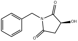 N-Benzyl-(3S)-hydroxysuccinimide Structure