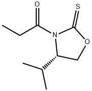 1-[(4S)-4-(1-Methylethyl)-2-thioxo-3-oxazolidinyl]- Structure