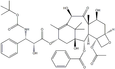 ドセタキセル 化学構造式