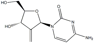 2'-methyl-2'-deoxyidenecytidine Structure