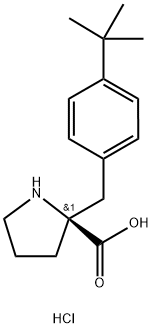 (S)-ALPHA-(4-TERT-BUTYL-PHENYL)-PROLINE-HCL Structure