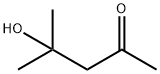 二丙酮醇, 123-42-2, 结构式