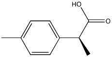 (S)-2-(对甲苯基)丙酸, 124709-72-4, 结构式