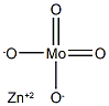 钼酸锌, 13767-32-3, 结构式